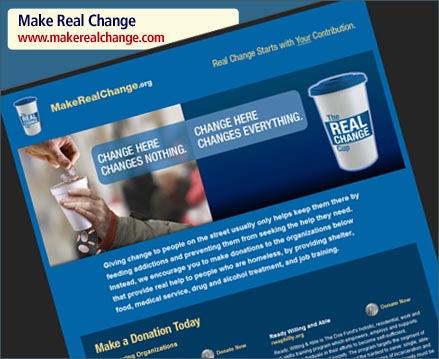 MakeRealChange.org - Real Change Starts with Your Contribution