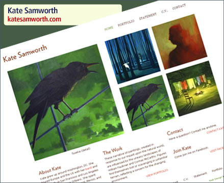 Kate Samworth Website Launch