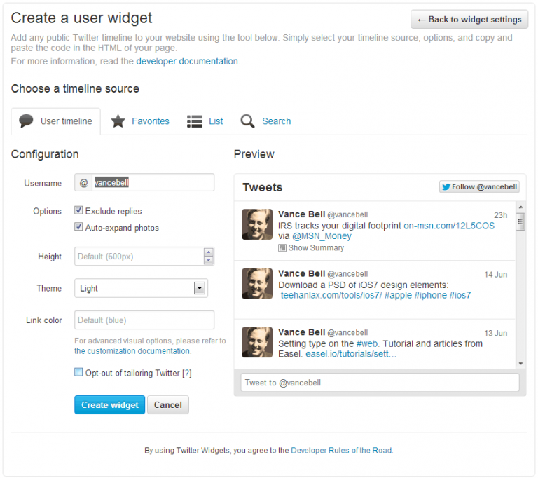 Twitter Widget or Feed Not Working? Update to Use Twitter API 1.1