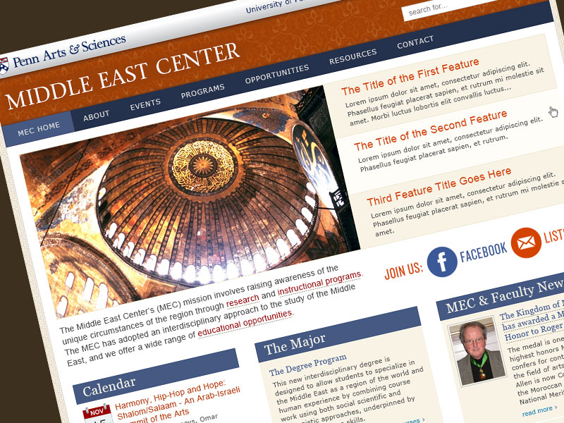 University of Pennsylvania’s Middle East Center