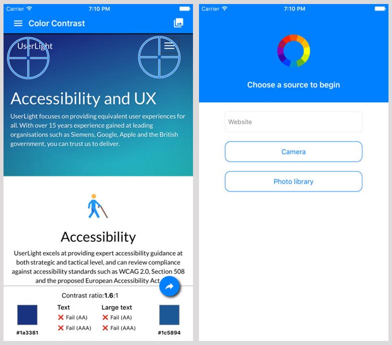 Color Contrast for iOS by UserLight