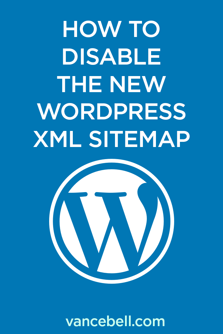 How to Disable the New WordPress 5.5 XML Sitemap