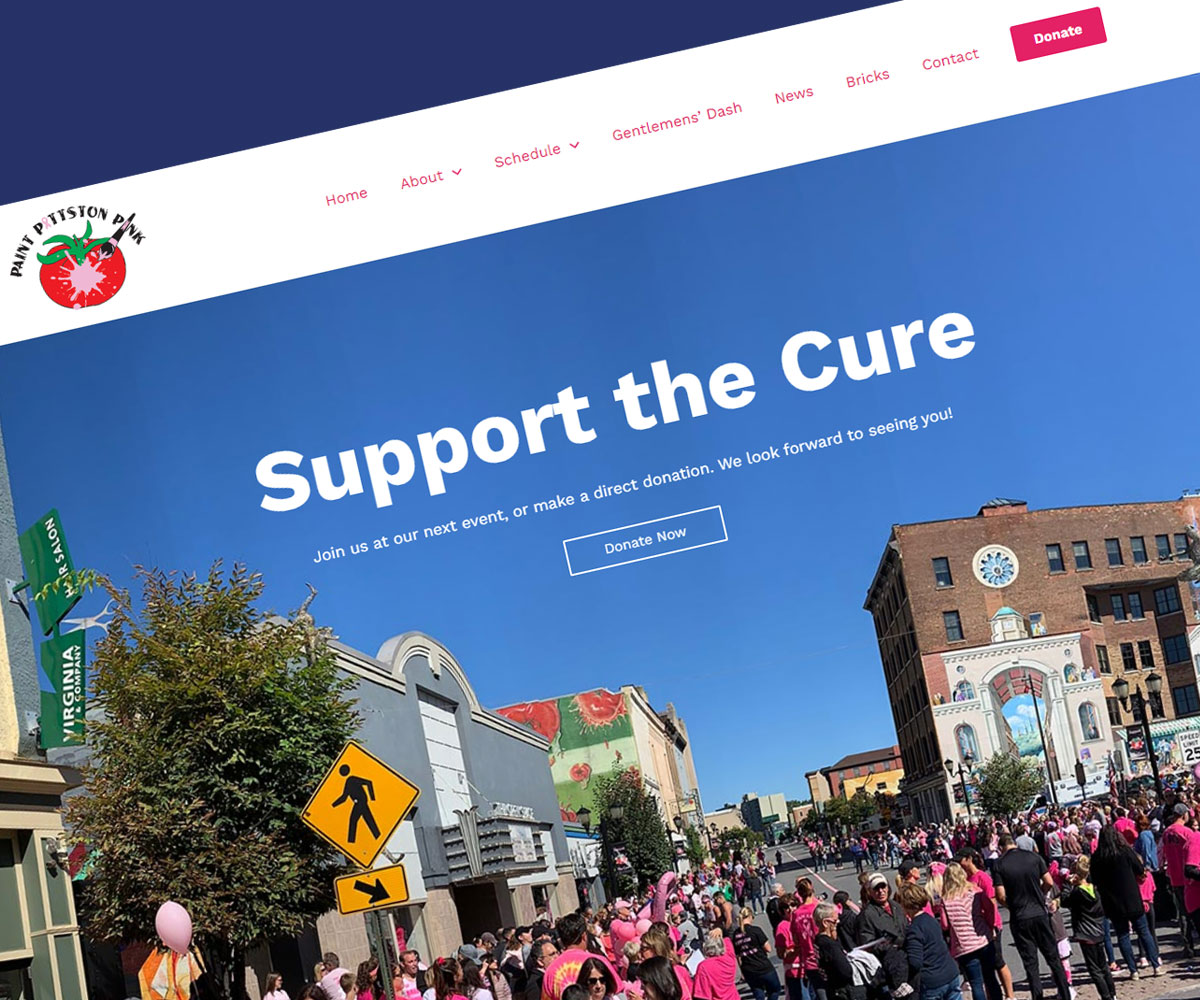 Paint Pittston Pink™, a 501c3 organization, was established in 2014 with a mission to “bring the community together to support a cure for ALL cancers through research and clinical trials.”