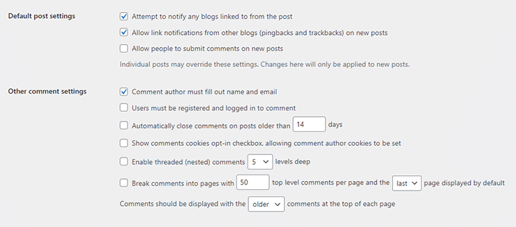 How To Enable Or Disable Comments In WordPress